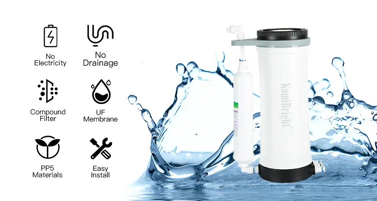 ultra filtration water filter system